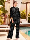 Glamour vol 3 By Ossm Rayon Discharge Printed Co Ord Set Wholesale Price In Surat